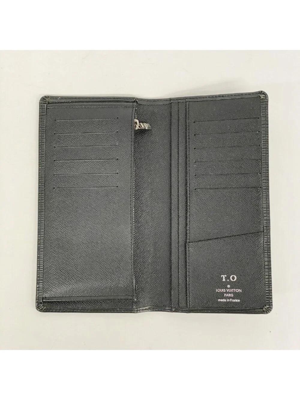 Louis Vuitton Wallet Epi Portefeuille Brazza Noir
